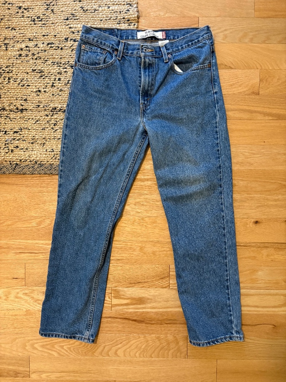 Vintage Levis 516 100% cotton jeans